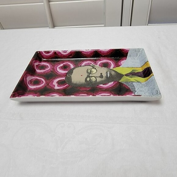 Fabienne Jouvin RARE Emperor Pu Yi Trinket Tray - Picture 9 of 11